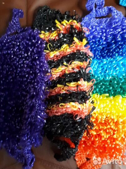 Мочалки ручной вязки