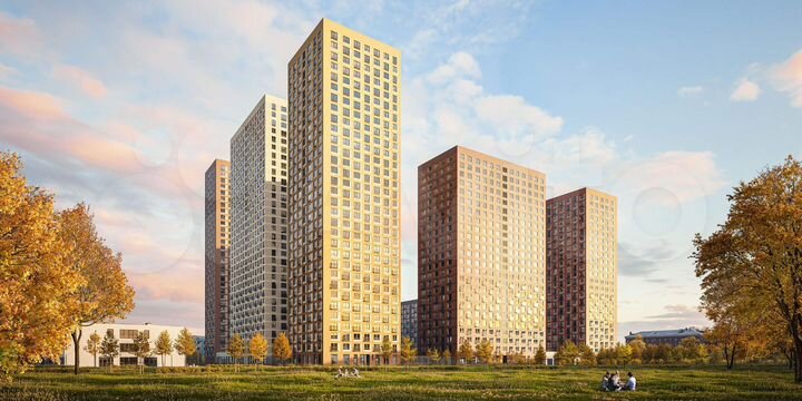 2-к. квартира, 64,3 м², 2/32 эт.