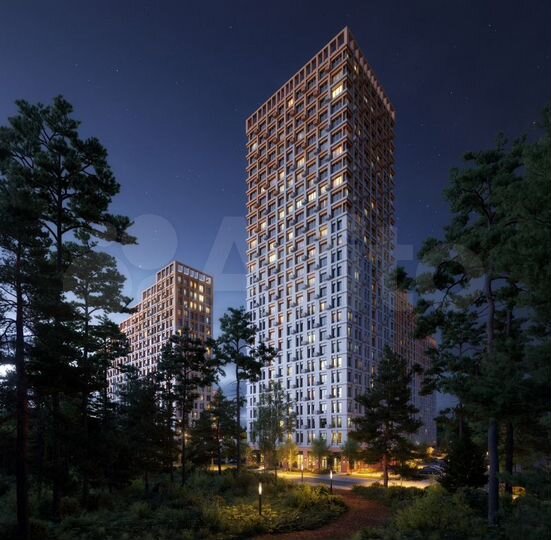 2-к. квартира, 60,5 м², 3/28 эт.