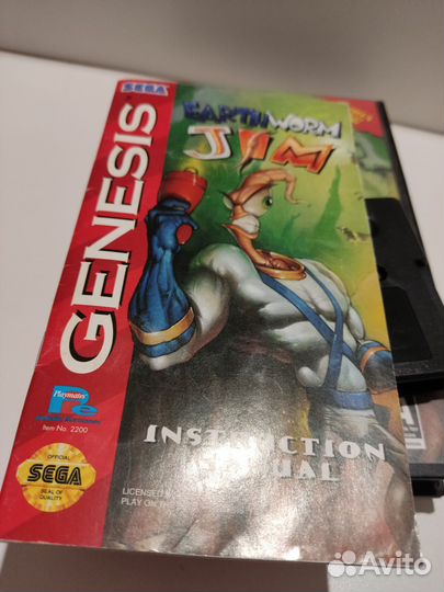 Earthworm jim Sega genesis