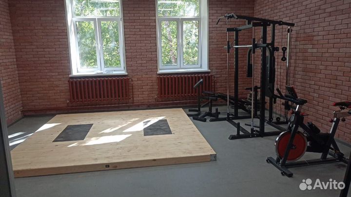 Помост тяжелоатлетический 2.5х1.3х0.06м DNN