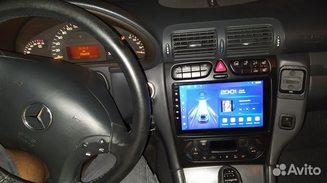 Магнитола Android Mercedes C W203 IPS экран Новая