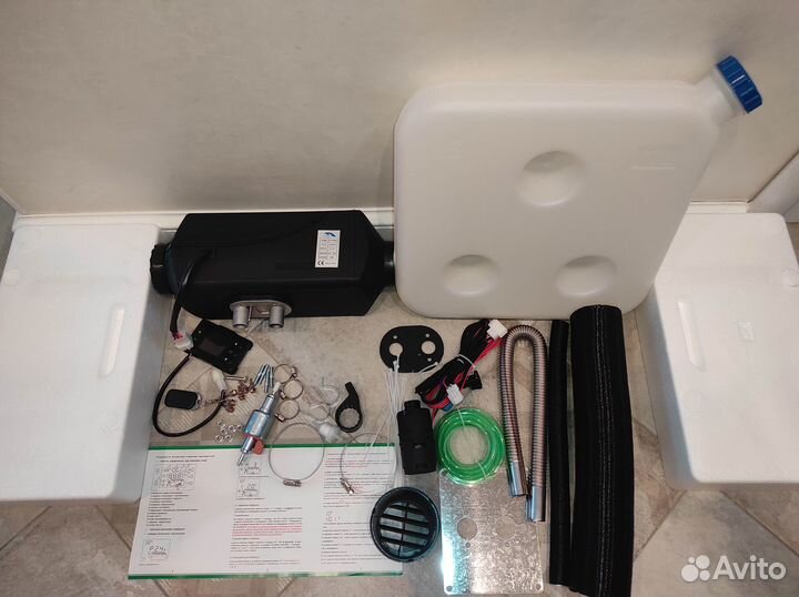 Автономный отопитель сухой фен 12в 24 в