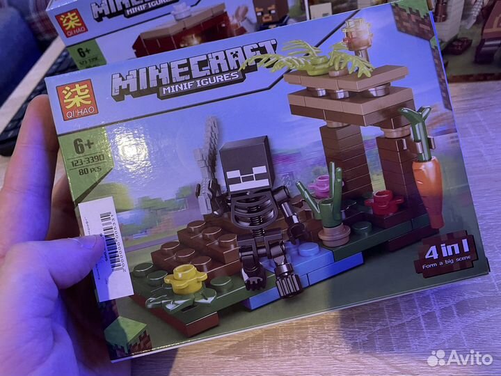 Конструктор Minecraft, аналог Lego