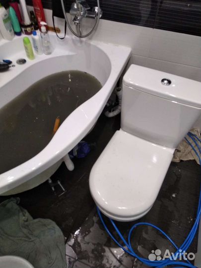 Прочистка канализации Устранение засора Частник