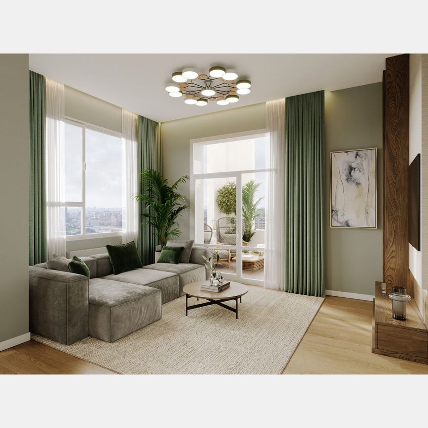 3-к. квартира, 74,5 м², 4/29 эт.