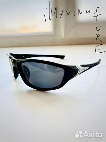 Спортивные поляризационные очки чёрные