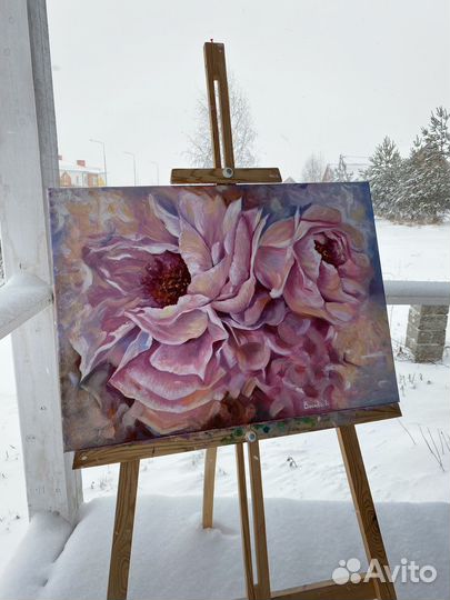 Картина, портрет маслом на холсте