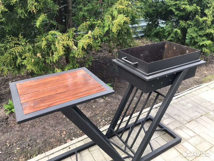 Мангал в стиле Лофт