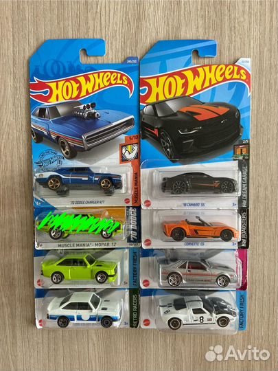 Hot Wheels 2020-2024 Американские, Charger, Camaro