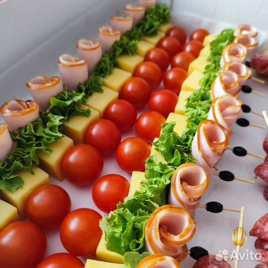 Фуршет Закуски в боксах для вашего праздника