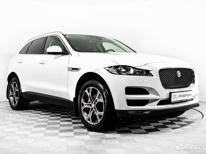 Jaguar F-Pace 2.0 AT, 2017, 97 082 км
