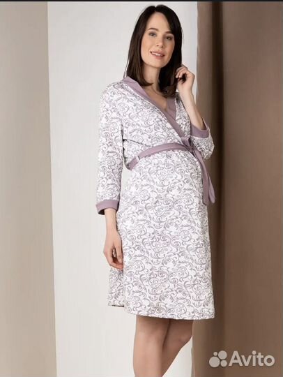 Халат и сорочка для беременных