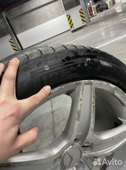 S222 R19 разноширокие Диски Резина