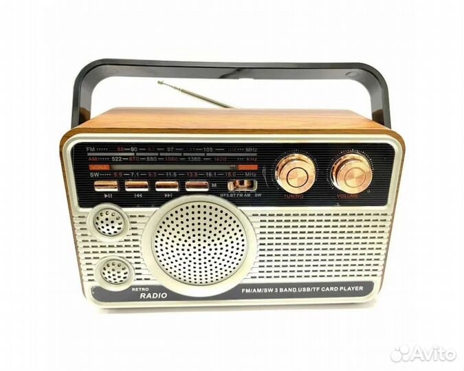 Радиоприемник Hairun HR-506BT с Bluetooth, USB, SD