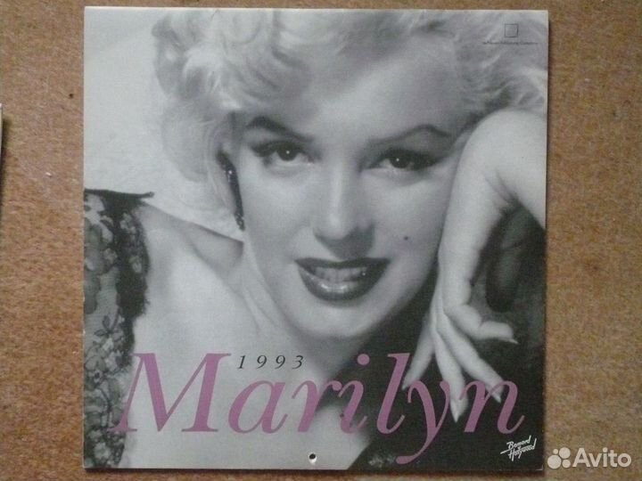 Календари настенные перекидные M.Monroe 1993'95