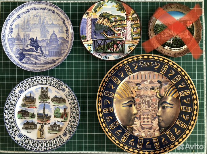 Настенная тарелка декоративная