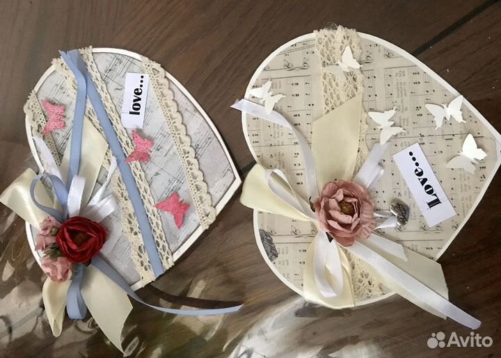 Оригинальные открытки русной работы