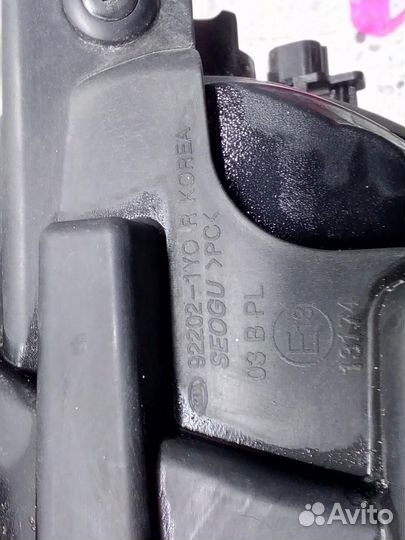 Фара противотуманная правая Kia Picanto TA 2011-20