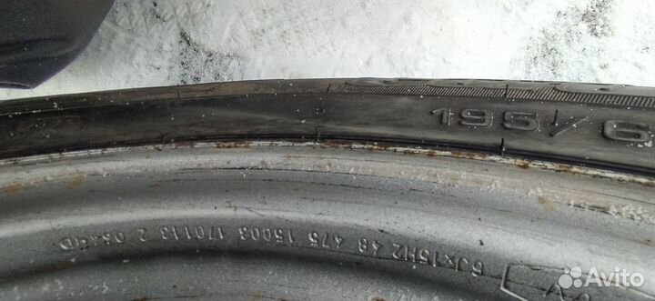 Продам колеса, летние, диски и резина R15/195/60