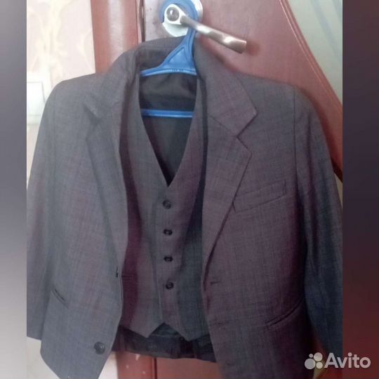 Школьная форма. Пиджак и жилет школьный,122/30