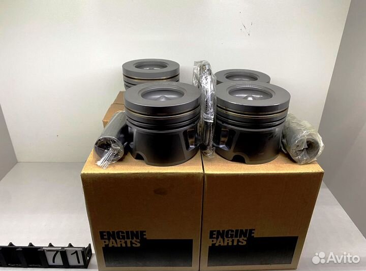 STD 2.8 Cummins Поршни кольца Газель Соболь ISF