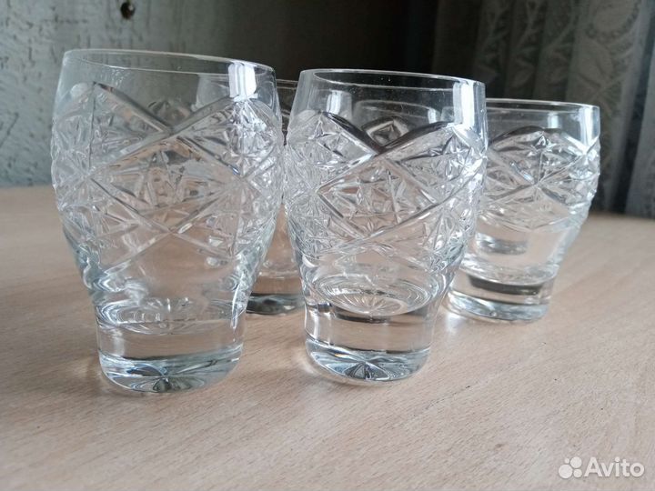 Рюмки хрустальные