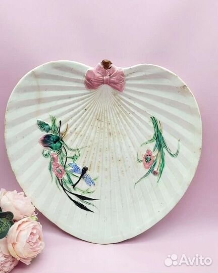 Антикварная сухарница Кузнецова