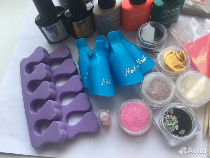 Набор с гель лаками