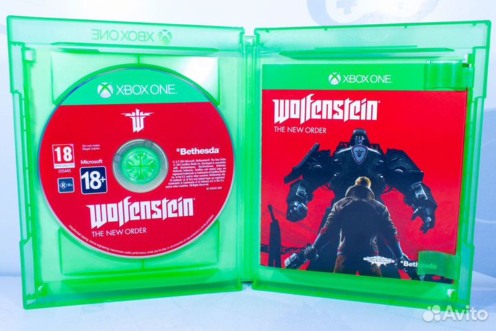 Xbox ONE Wolfenstein The New Order б/у с гарант