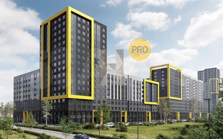 2-к. квартира, 63,2 м², 5/24 эт.