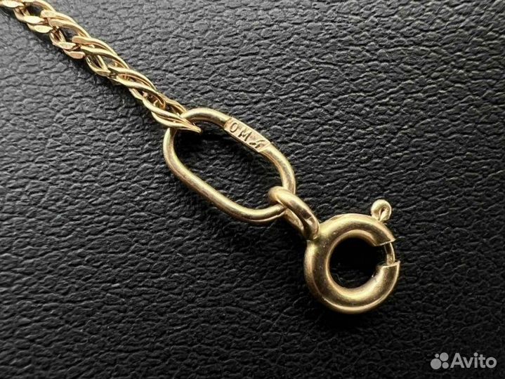 Золотая цепь 585 пробы массой 3.7 грамма (58см)