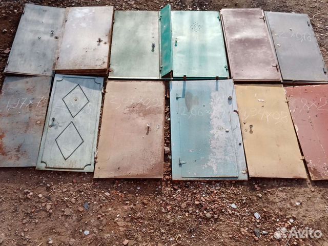 Металлическая дверь бу