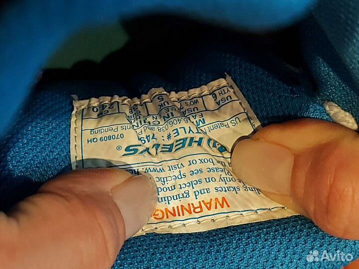 Роликовые кроссовки heelys