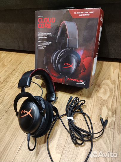 Игровые Наушники HyperX Cloud Core Headset black