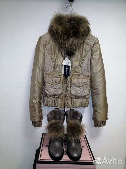 Roccobarocco 42,44 новая куртка Италия Felice 76