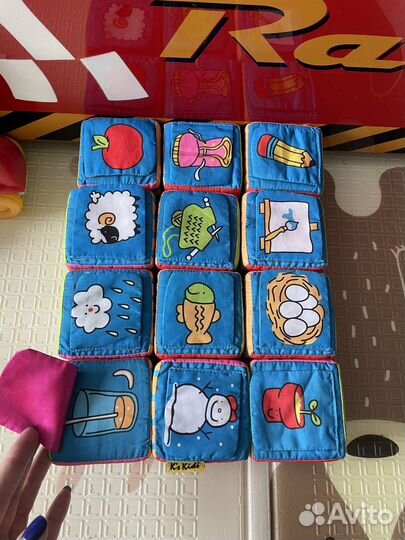 Кубики развивающие k'kids