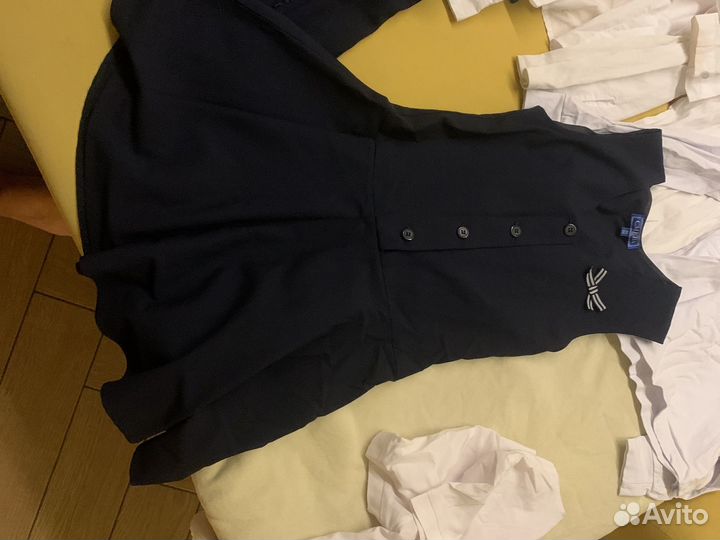 Школьная форма для девочки синяя134-140