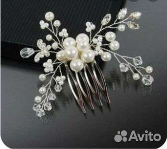 Гребень для волос, ободок с цветами, украшения