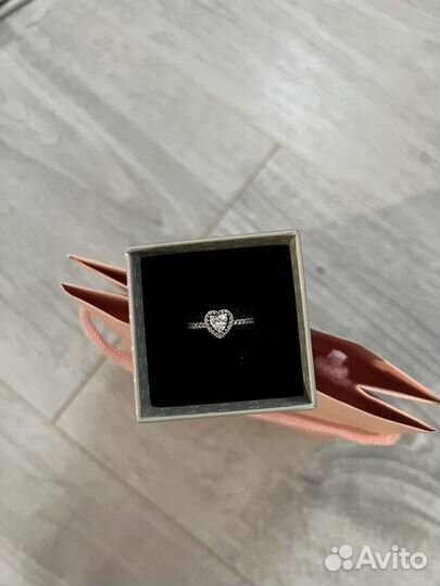 Кольцо pandora сердце