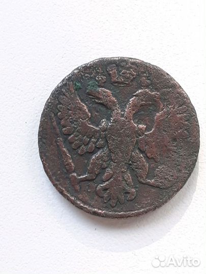 Две копейки 1758г