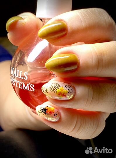 Наращивание ногтей, маникюр женский