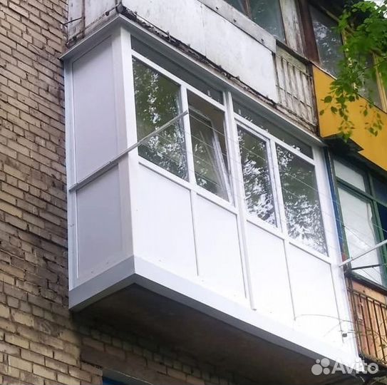 Остекление балкона