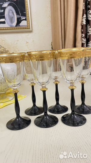 Фужеры для вина богемия