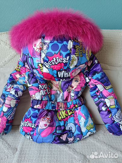Куртка демисезонная для девочки 92