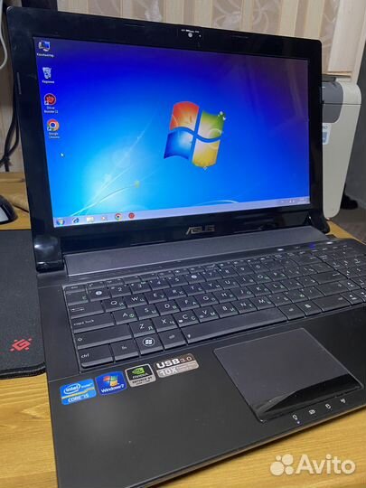 Ноутбук asus n53s