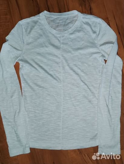 Лонгслив белый р.S