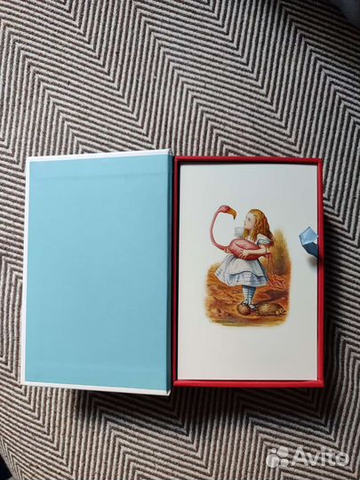 Открытки Алиса в стране чудес. Набор 100 штук