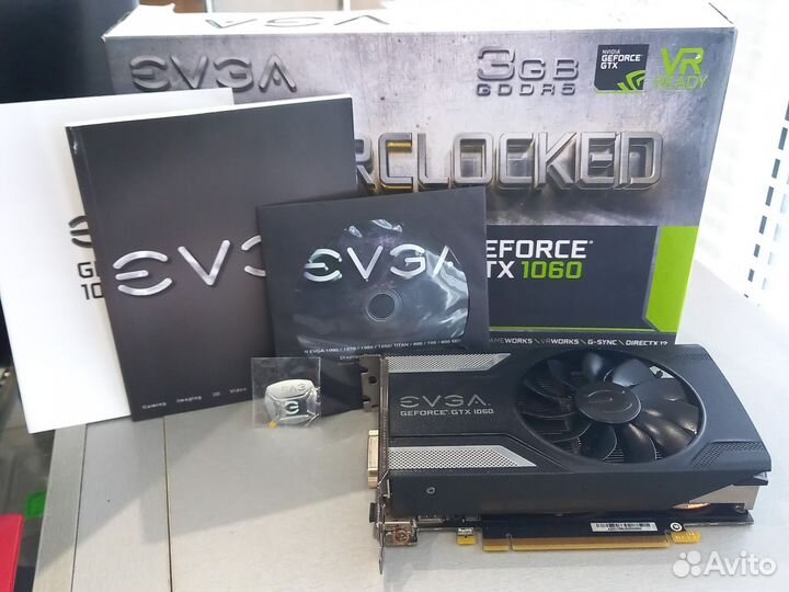 Видеокарта GTX 1060 3 gb