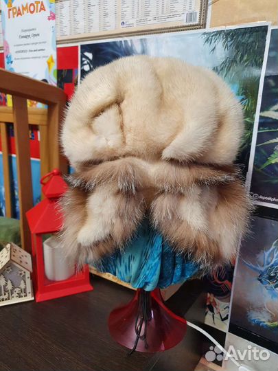 Шапки зимние норка 2 разные